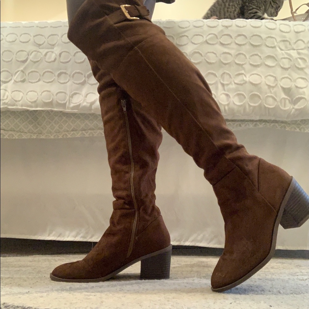 Brown boots